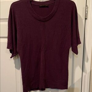The Limited, short sleeve, purple short sleeve, sweater like